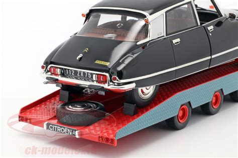 Cmr Citroen Ds Tissier Car Transporter Blue White Red Year