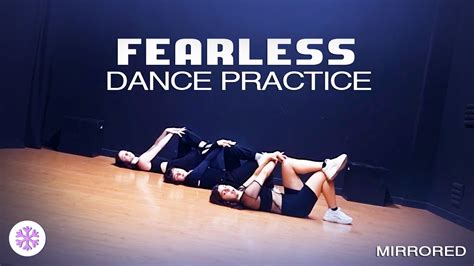 YKM LE SSERAFIM FEARLESS Dance Practice 3 members Mirrored 3명