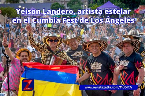 Yeison Landero Artista Estelar En El Cumbia Fest De Los Ángeles