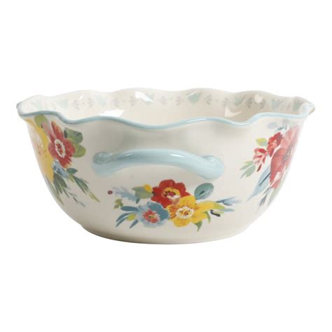 The Pioneer Woman Sweet Romance Blossom 9 9 Inch Serving Bowl With