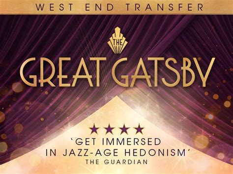 All Tickets For The Great Gatsby Immersive Experience