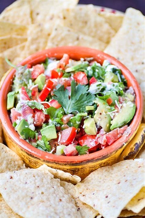 Layered Mexican Bean Dip Swanky Recipes