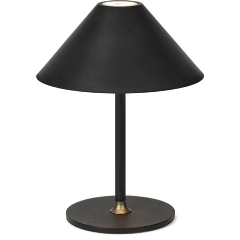 Halo Design Hygge Genopladelig Bordlampe H Cm Sort