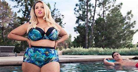 Bikini De Cintura Alta Curvy