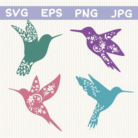 3d Hummingbird Svg 311 Svg File For Cricut