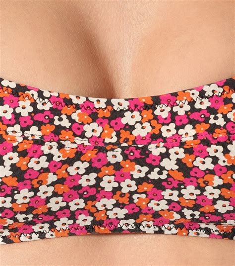 Solid Striped The Elsa Floral Bikini Top Solid And Striped