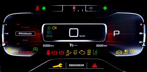 Citroen Nemo Dashboard Warning Lights