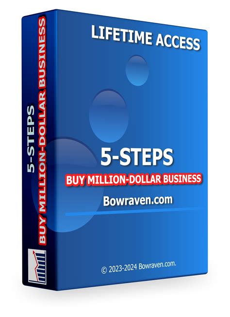 5 Steps To Buy A Million Dollar Business Buy Bowraven Limited Small