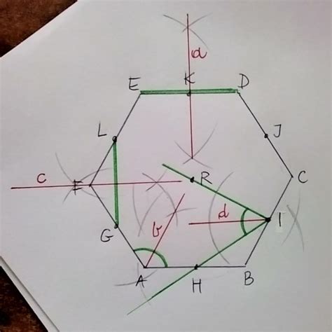 Na Rysunku Przedstawiono Sze Ciok T Foremny I Zaznaczono Rodki Jego