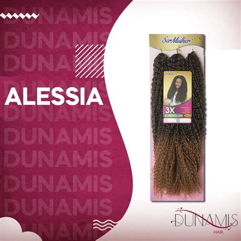 Cabelo Orgânico Alessia Crochet Braid Ser Mulher 320G Shopee