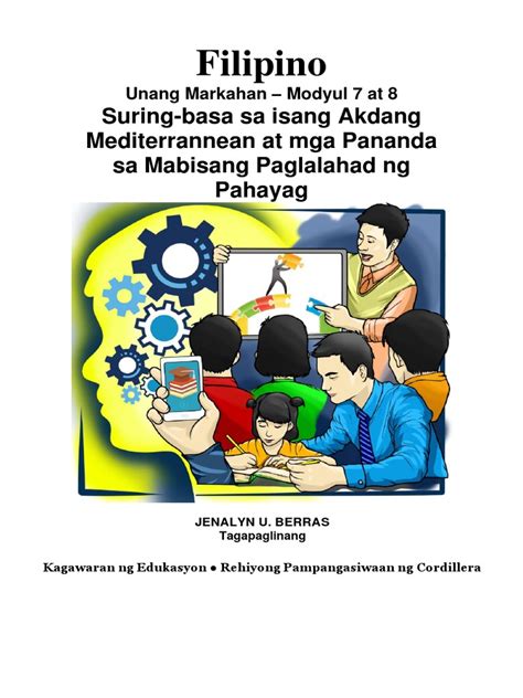 Fil10 Q1 W7 W8 Mga Pananda Sa Mabisang Paglalahad Ng Pahayag Berras V4