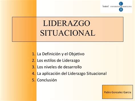 Liderazgo Situacional