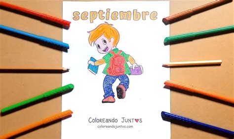 Dibujos Del Mes De Septiembre Para Colorear Gratis Coloreando Juntos