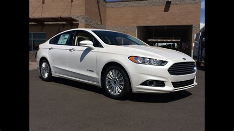 2016 Ford Fusion Hybrid Se Walkaround Youtube