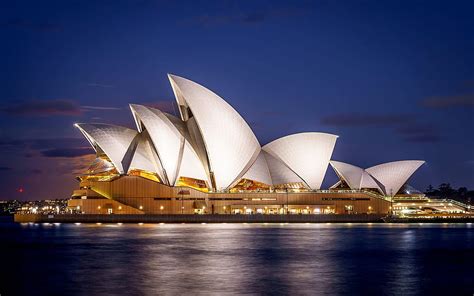 Sydney Opera House At Night HD Wallpaper Pxfuel