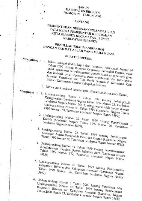 PDF SUSUNAN ORGANISASI DAN TATA KERJA PEMERINTAH KELURAHAN KOTA