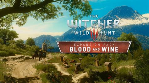 The Witcher Blood And Wine Dlc First Minutes Youtube