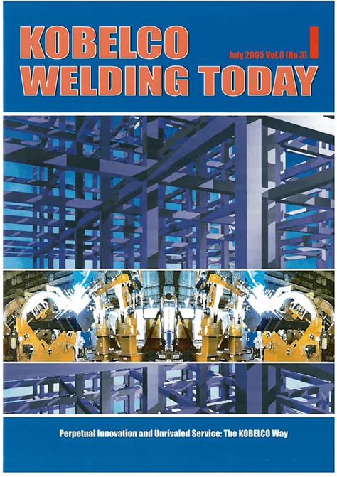 (PDF) Products Spotlight - KOBELCO 神戸製鋼 Spotlight KOBELCO WELDING TODAY ...