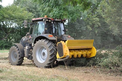 Rabaud Broyeur Forestier Sur Tracteur à Marteaux Mobiles