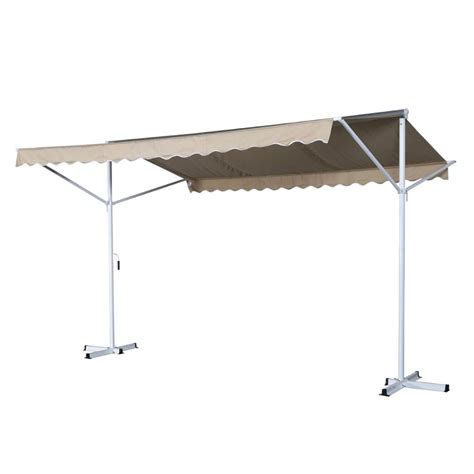 Retractable Free Standing Awning Commercial Double Side Awning - Buy ...