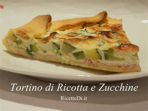 Tortino Di Ricotta E Zucchine RicetteDi It