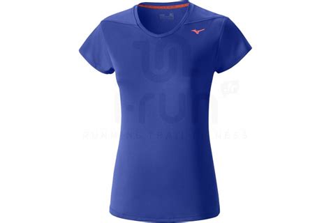 Mizuno Camiseta Manga Corta Drylite Core En Promoción Mujer Mizuno Carrera Ropa