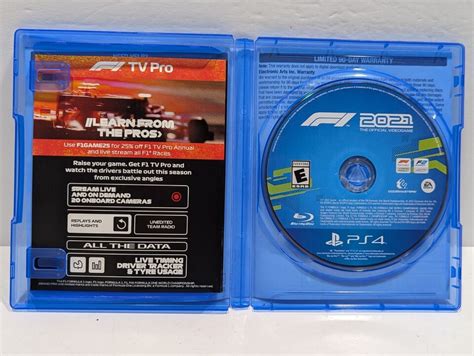 F1 2021 Formula One Sony Playstation 4 Ps4 Racing Video Game 14633746877 Ebay