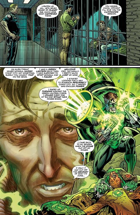 Weird Science Dc Comics Convergence Green Lanternparallax 1 Preview