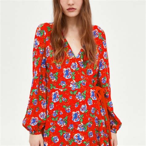 Zara Pants Jumpsuits Zara Trafaluc Floral Print Crossover