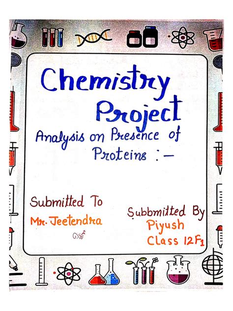 Chemistry Project | PDF