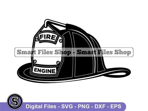 Fire Helmet 3 Svg Firefighter Helmet Svg Fireman Helmet Svg Fire Helmet Dxf Fire Helmet Png