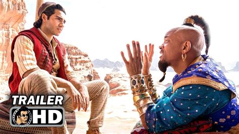 Disneys Aladdin 2019 Official Trailer Will Smith Mena Massoud