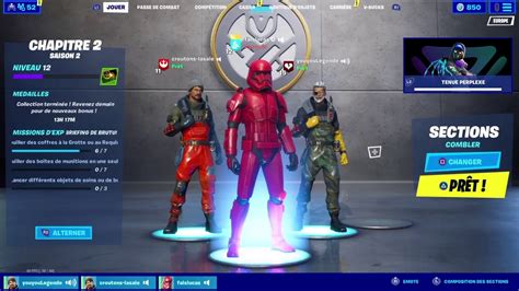 Live Fr Live Pp D Fil De Mode Section Partie Perso Fortnite