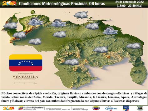 INAMEH on Twitter 24Oct INAMEHInforma Condiciones Meteorológicas