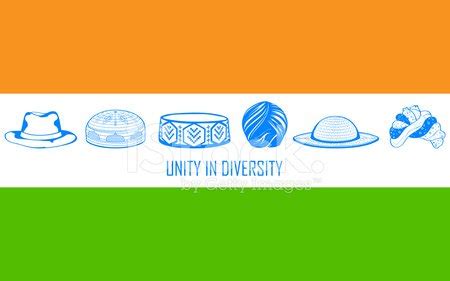 Unity In Diversity Of India Stock Vector | Royalty-Free | FreeImages