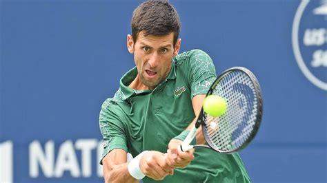 Hot Shot Djokovic Dazzles With Backhand Pass In Toronto 2018 Youtube