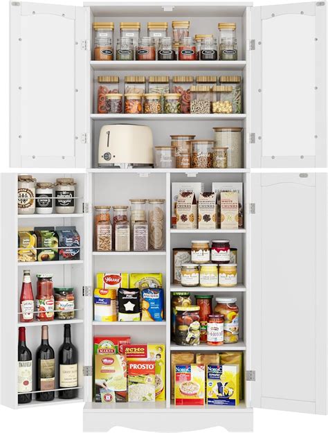 Amazon Hostack Kitchen Pantry Storage Cabinet Tall Pantry