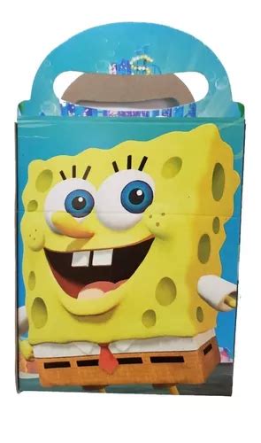 Caja Dulcera Lonchera Bob Esponja Fiesta Dulces Ni Os En Venta En