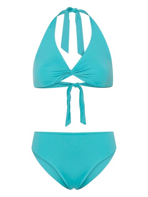 Fisico Twisted Triangle Bikini Farfetch