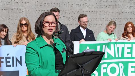 Mary Lou McDonald addresses Sinn Féin’s annual Easter Rising ...