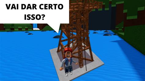 Roblox Desafio Fazendo A Maior Torre Que Eu Conseguir Consegui