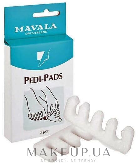 Разделители для педикюра, белые - Mavala Pedi-Pads: купить по лучшей ...
