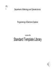 Understanding The Standard Template Library STL In C Course Hero