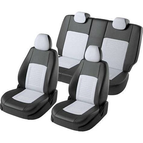 Купить Чехлы Турин экокожа черный/белый в Краснодаре| Авточехлы Автопилот