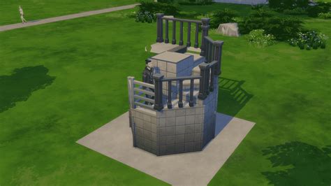 Player Creates Spiral Stairs Using Nothing But Platforms In The Sims 4