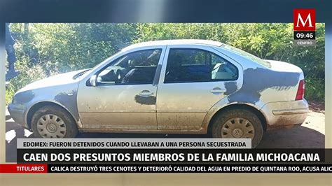 Caen Dos Presuntos Integrantes De La Familia Michoacana En Edomex