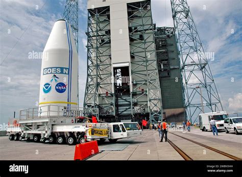 Raumfahrtzentrum Kennedy Fla Auf Einem Transporter Landet Das