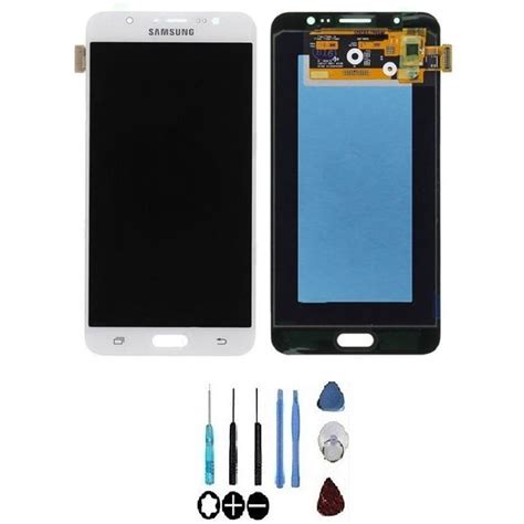 Original Ecran Display Lcd Complet Blanc Pour Samsung J J F