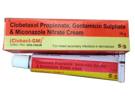 Clobetasol Propionate Gentamicin Sulphate Miconazole Nitrate Cream At