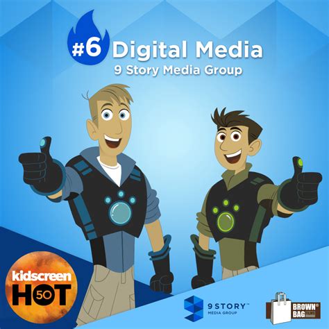 Kidscreen Hot50 Top Spots For 9 Story And Brown Bag Films 9 Story